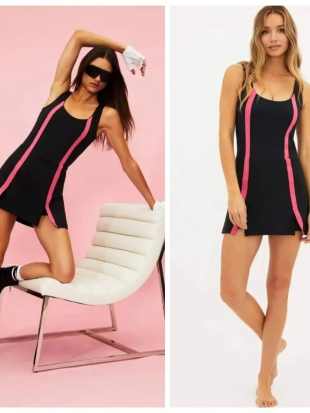 New Beach Riot Bay Tidal Colorblock Tennis Golf Pickleball Dress Small NWT